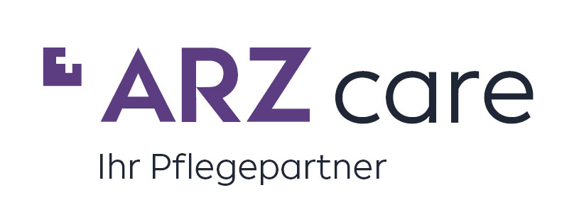 ARZ.care-Logo Logo ARZ.care GmbH - Kooperationspartner der BAHN-BKK bei der Pflegeberatung