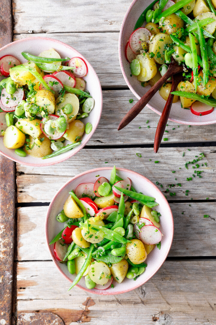 Kartoffelsalat, ballaststoffreich