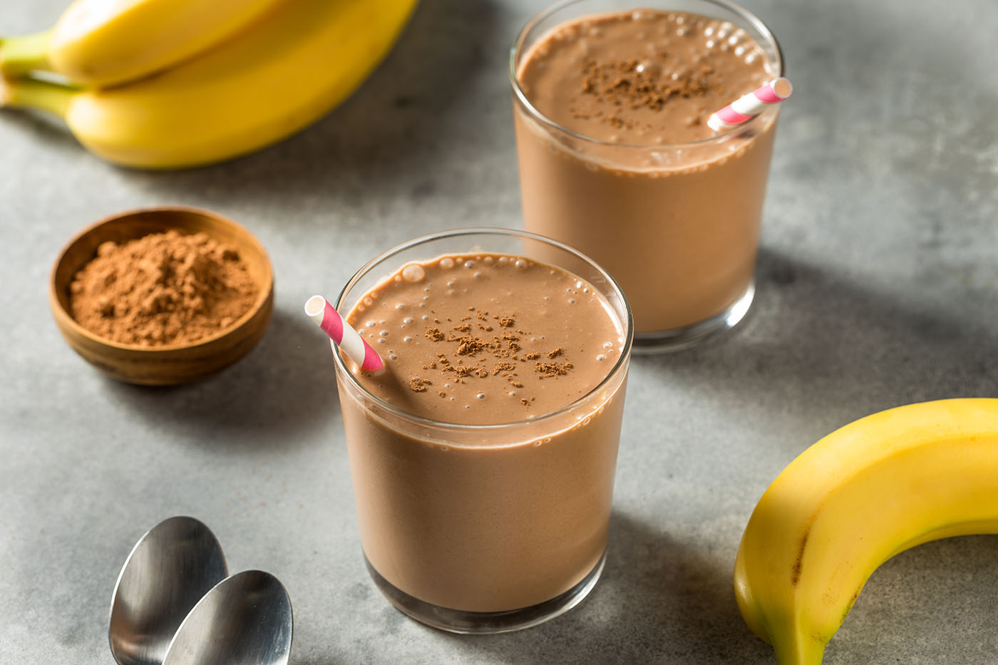 Schoko-Bananen-Milchshake Schoko-Bananen-Milchshake
